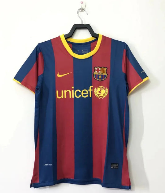Barcelona 10/11 Home Retro Jersey