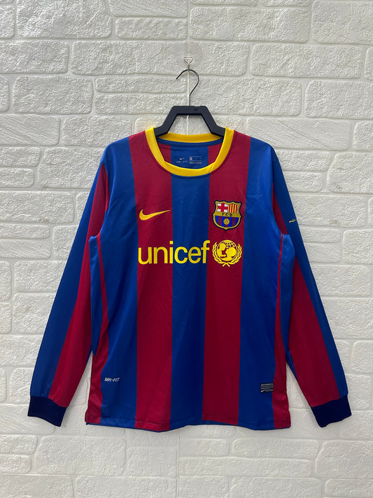 FC Barcelona 08/09 Home Long Sleeve Jersey